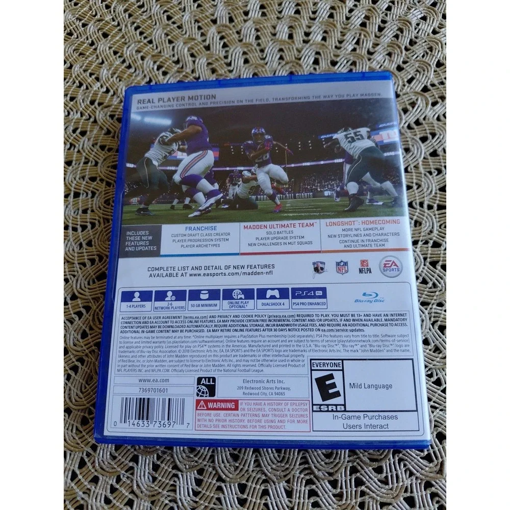Madden NFL‎ 19 (PlayStation 4) new